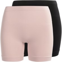59%OFF 女性のボーイカット マリリン・モンローシームレススリップショーツ - 2枚組、ショート（女性用） Marilyn Monroe Seamless Slip Shorts - 2-Pack Short (For Women)画像